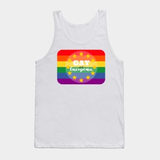 Gay AND European - Legally Blonde Musical Tank Top